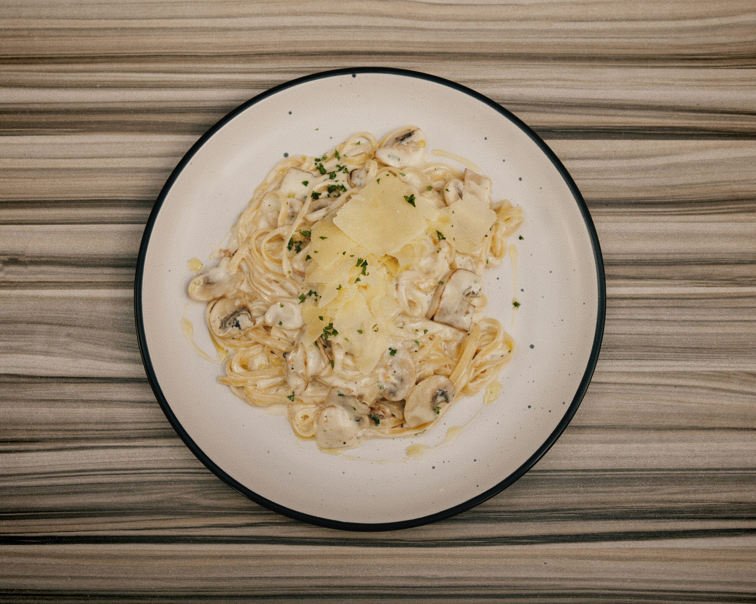 Pilzrahm Pasta scaled