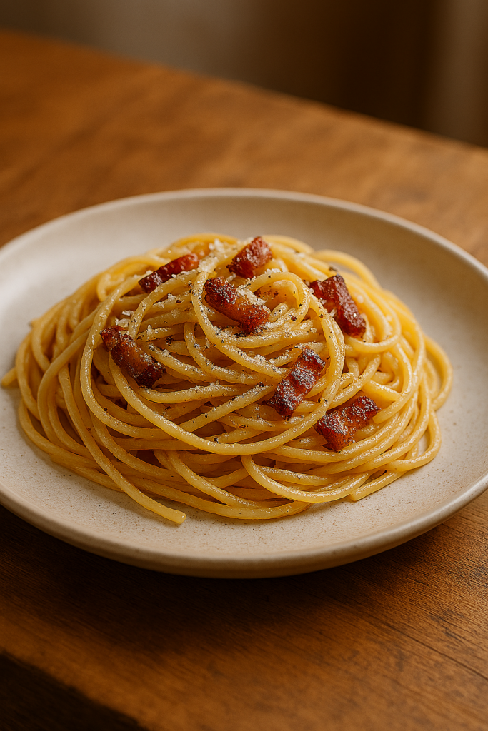 Nudeln richtig kochen – so gelingen Pasta perfekt 4 Spagehtti_carbonara