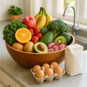 Nährstoffe in Lebensmitteln