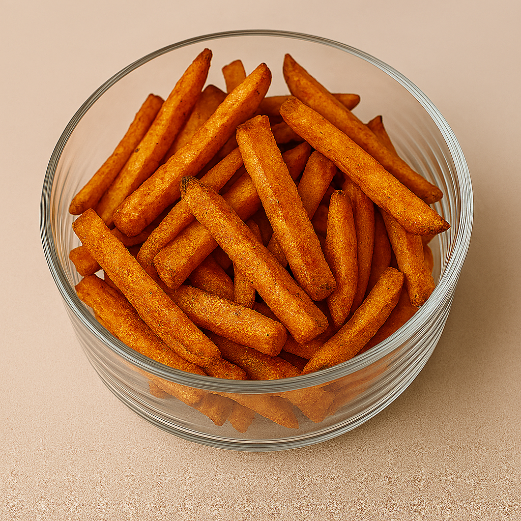 Süßkartoffel Pommes aus dem Airfryer – knusprig & einfach 2 Süsskartoffel-Pommes