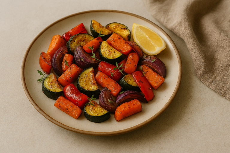 Airfryer Gemüse-Mix knusprig und aromatisch