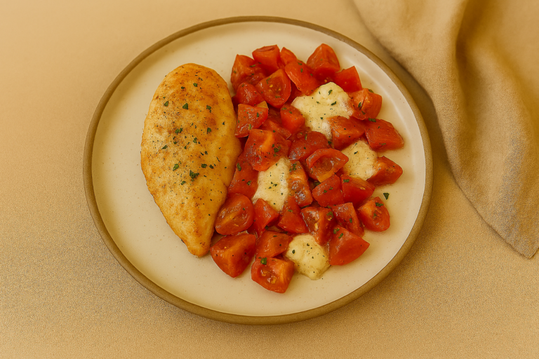 Airfryer Hähnchen mit Tomate – saftig & aromatisch