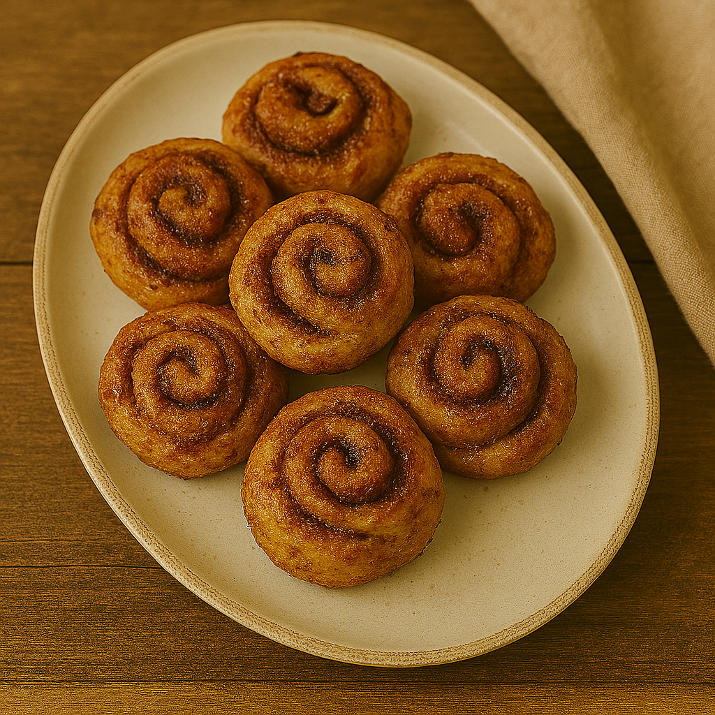 Airfryer Zimtschnecken fluffig aromatisch
