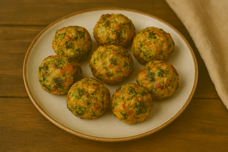 Airfryer Brokkoli-Käse-Bites – knusprig & würzig