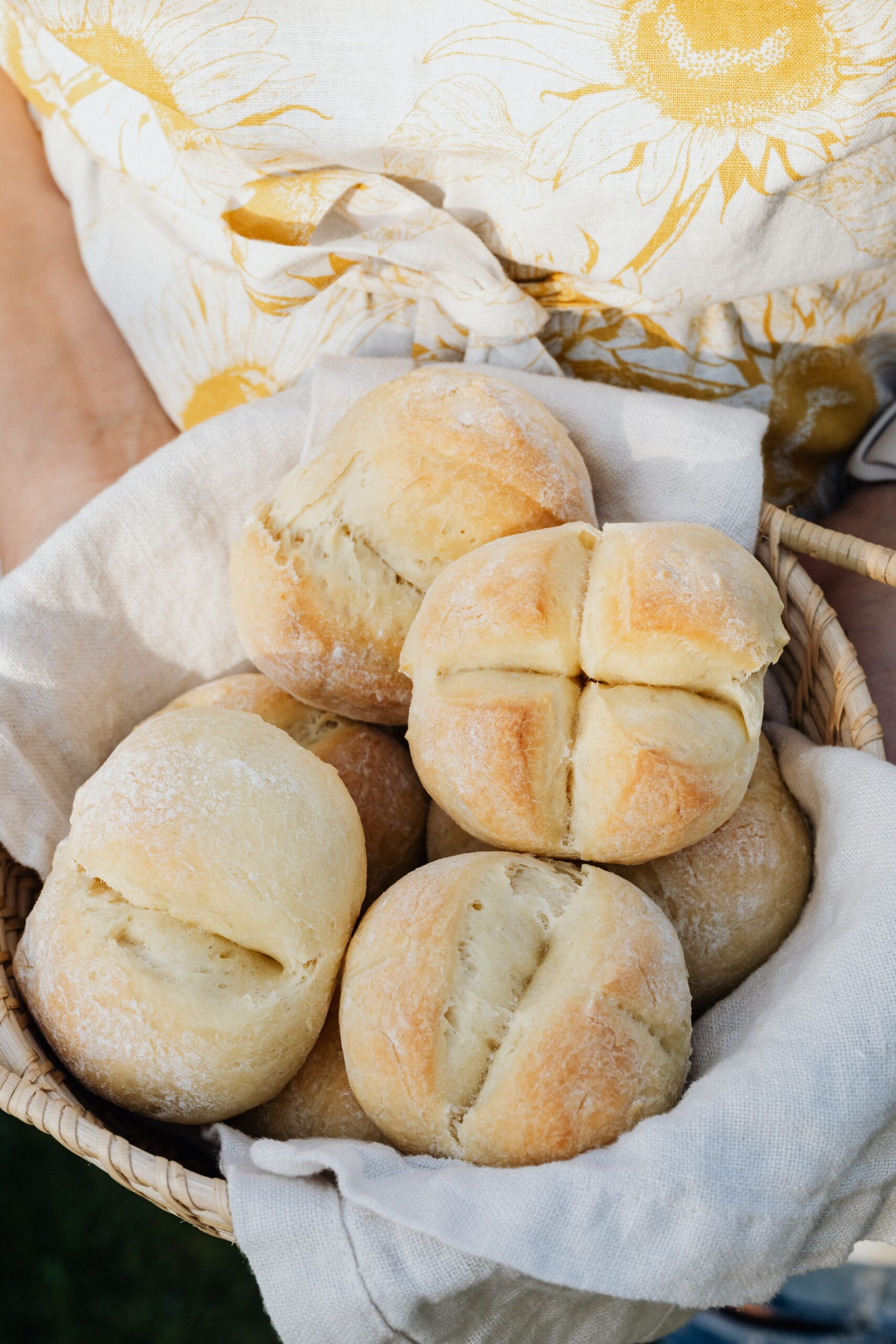 Frühstücksbrötchen aus dem Airfryer