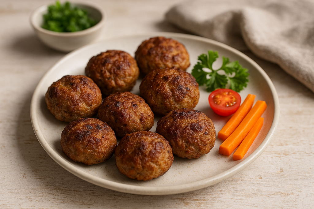 Gustify – Einfache Rezepte für jeden Tag 19 Frikadellen aus dem Airfryer