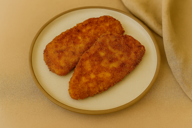 Airfryer Schnitzel knusprig goldbraun
