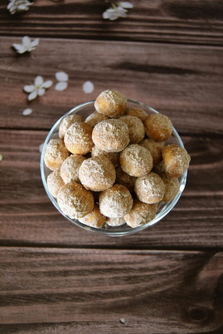 Airfryer Apfel-Zimt-Bällchen – warm & aromatisch