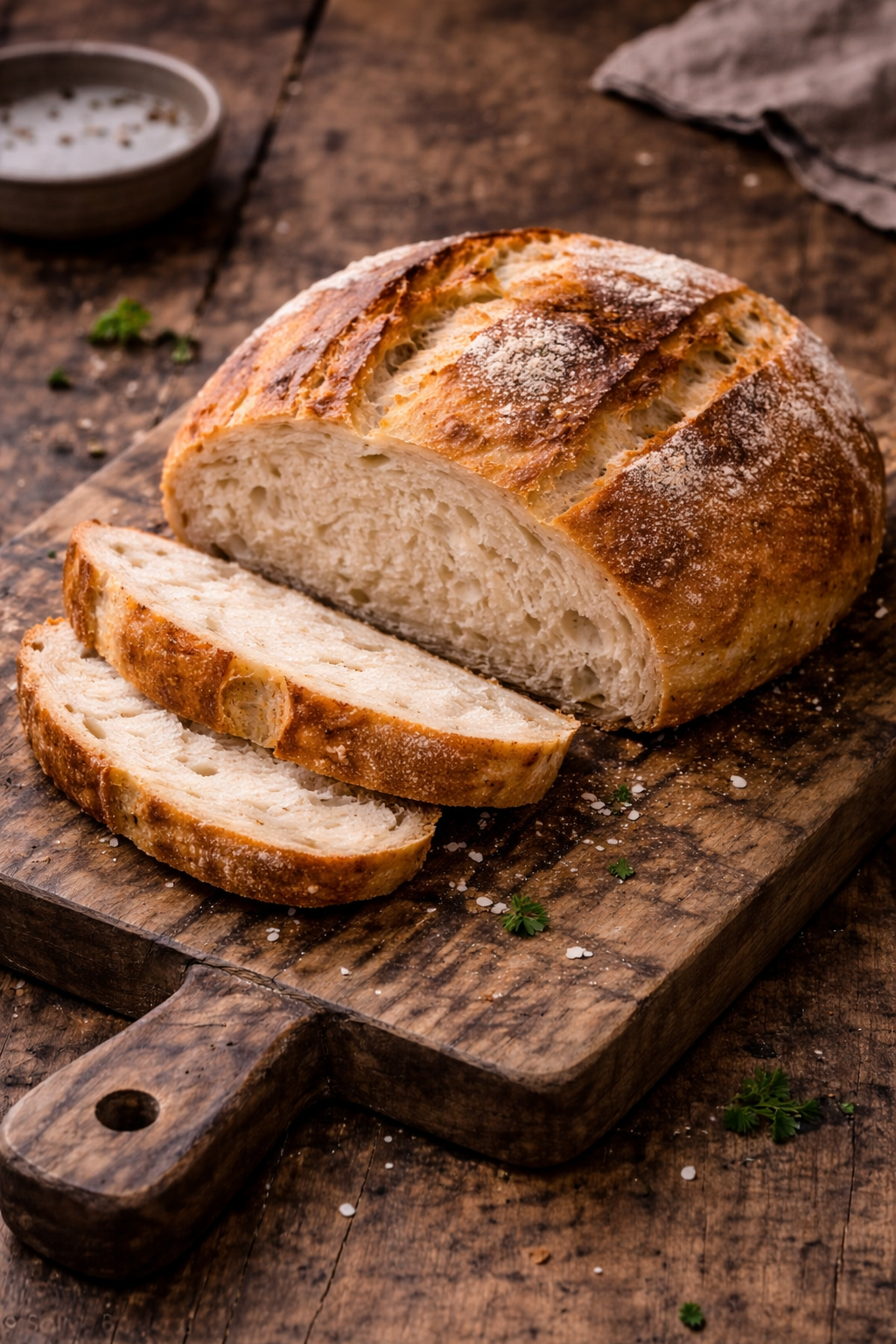 Brot im Airfryer backen – einfach & knusprig 2 Einfaches Brot aus der Heißluftfritteuse