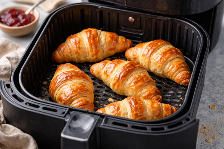 Knuspriges Croissants aus dem Airfryer