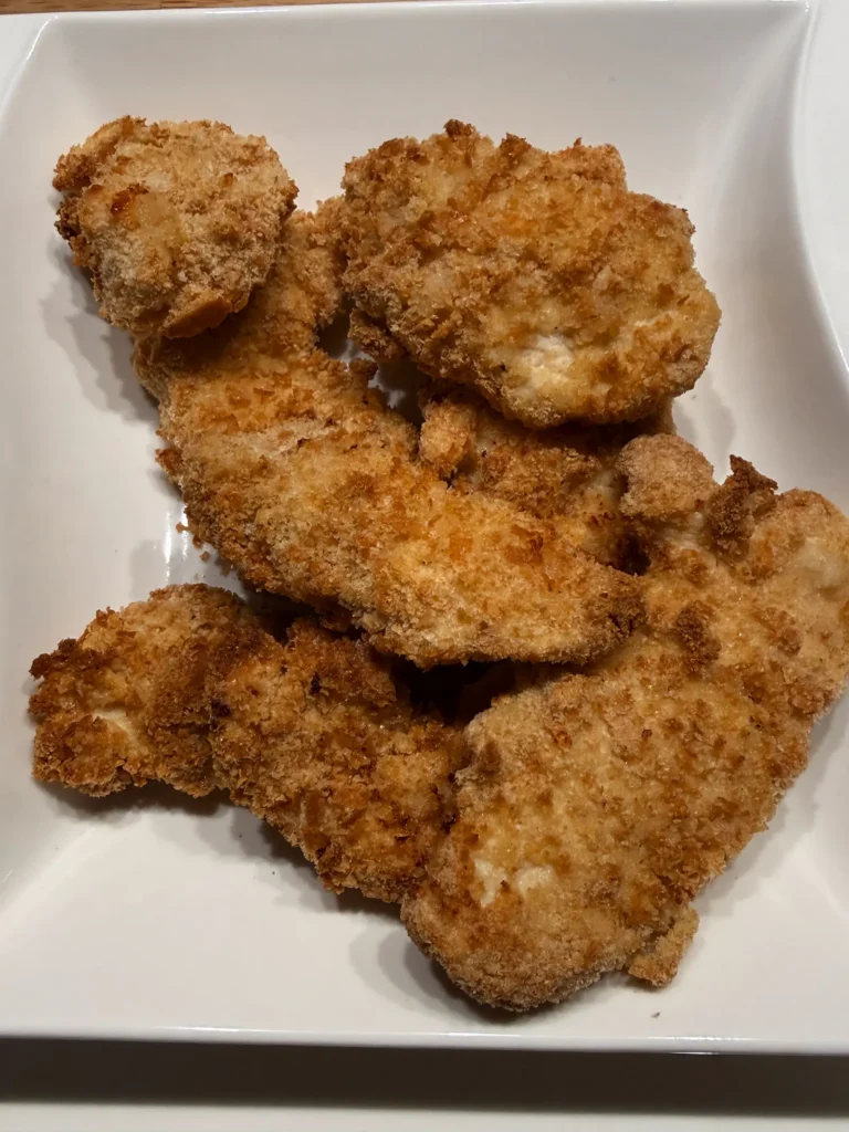 Chicken Tender selber machen – knusprig paniert im Airfryer