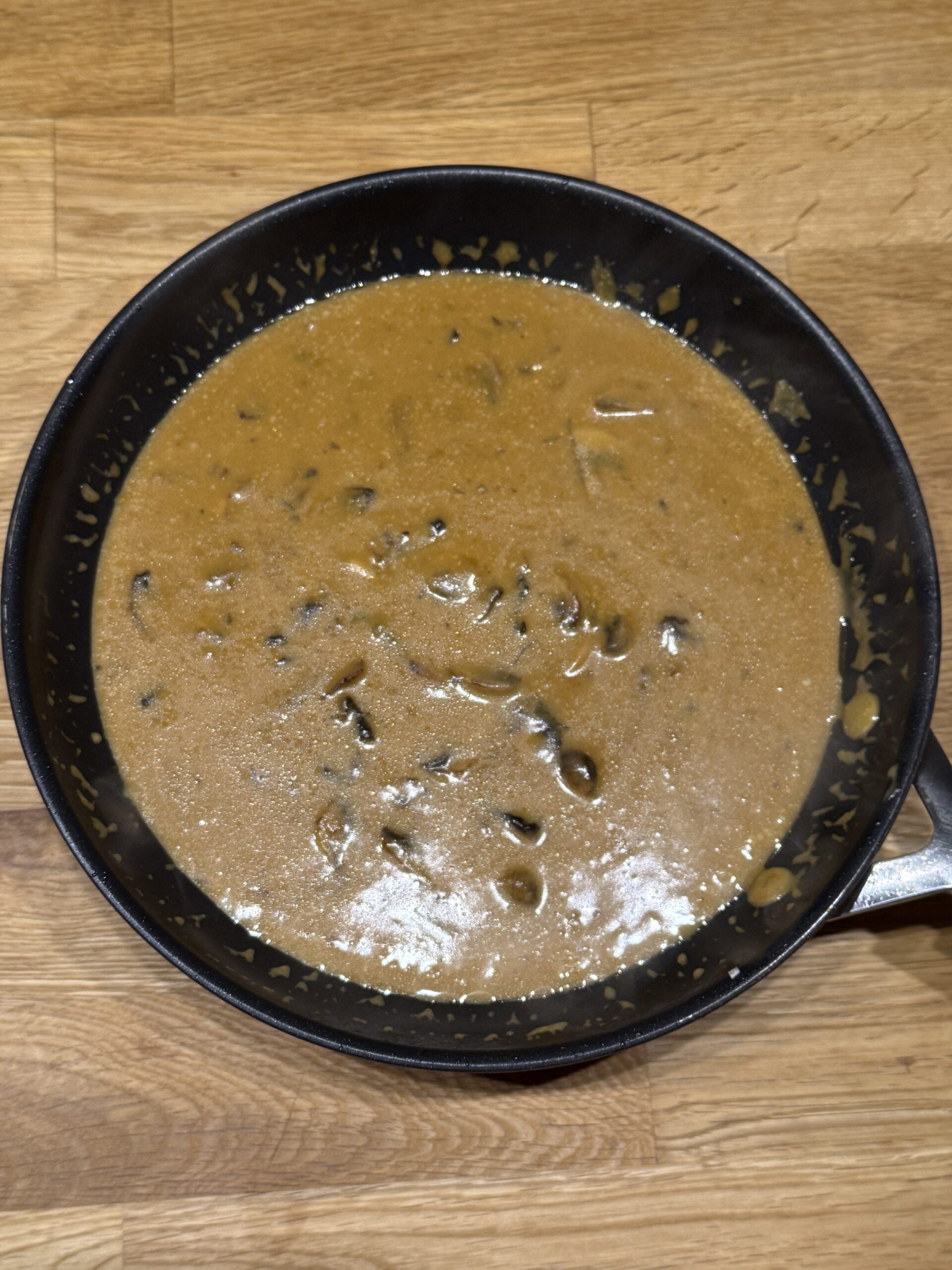 Pilzrahmsauce mit Champignons