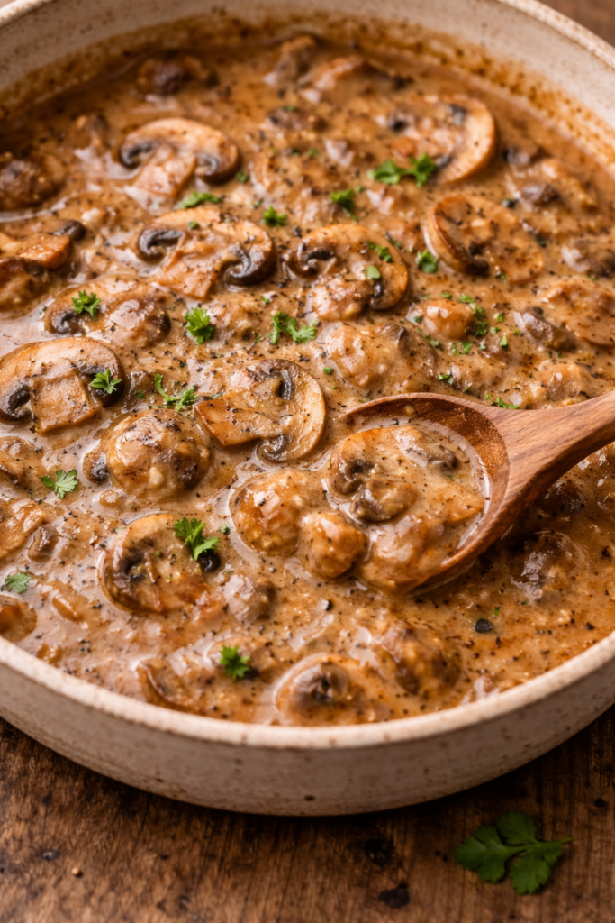 Würzige Jägersauce