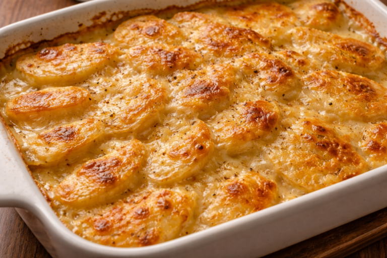 Cremiges Kartoffelgratin