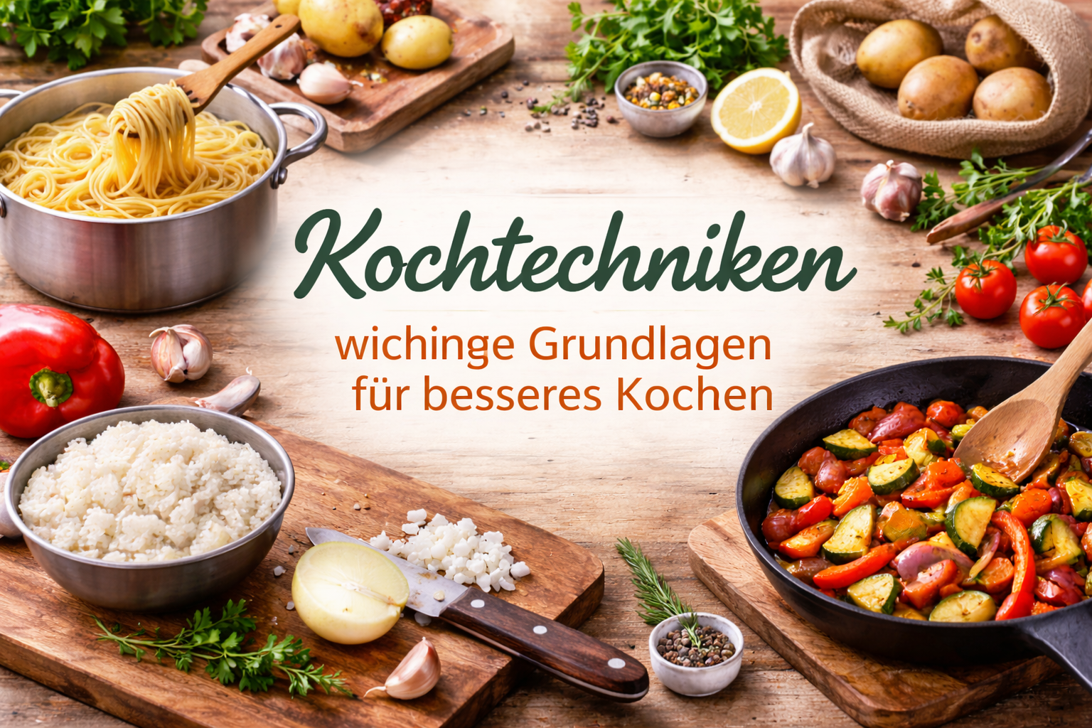 Kochtechniken einfach erklärt