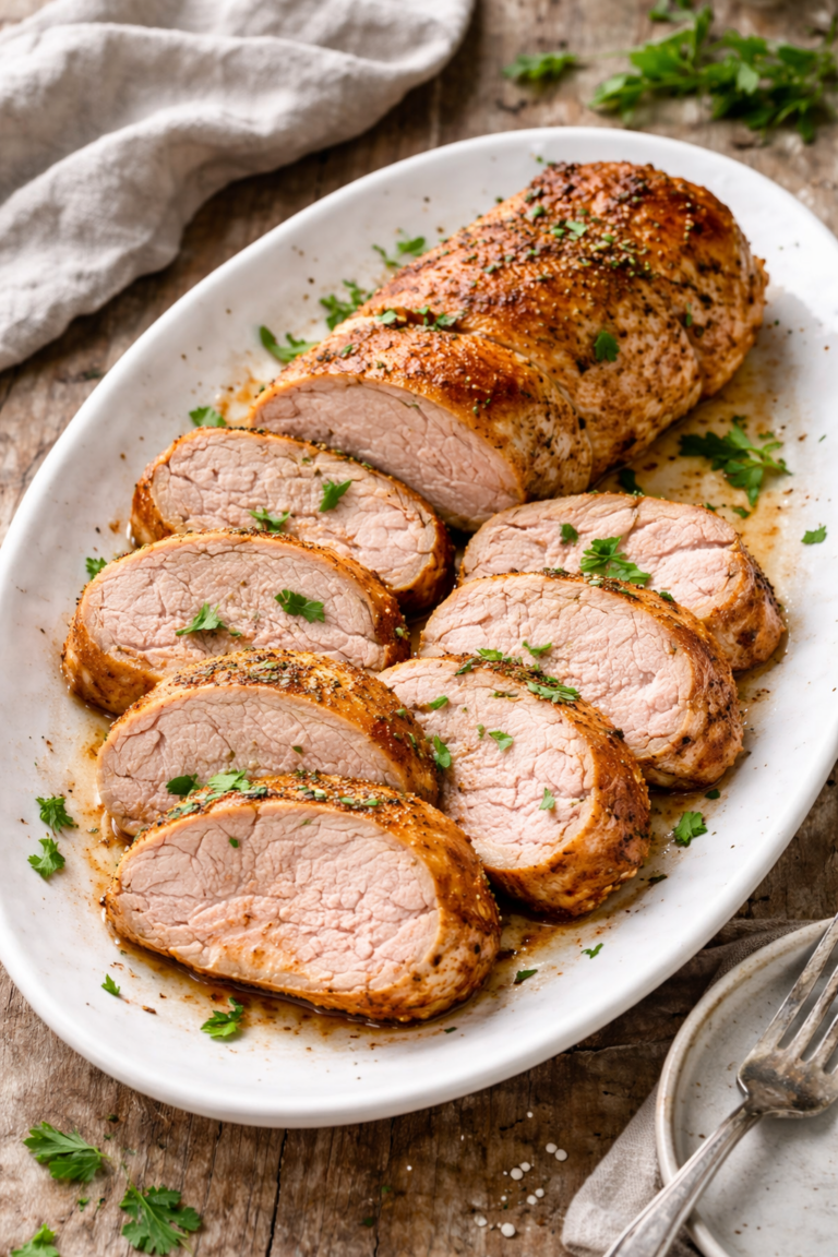 Schweinefilet aus dem Airfryer