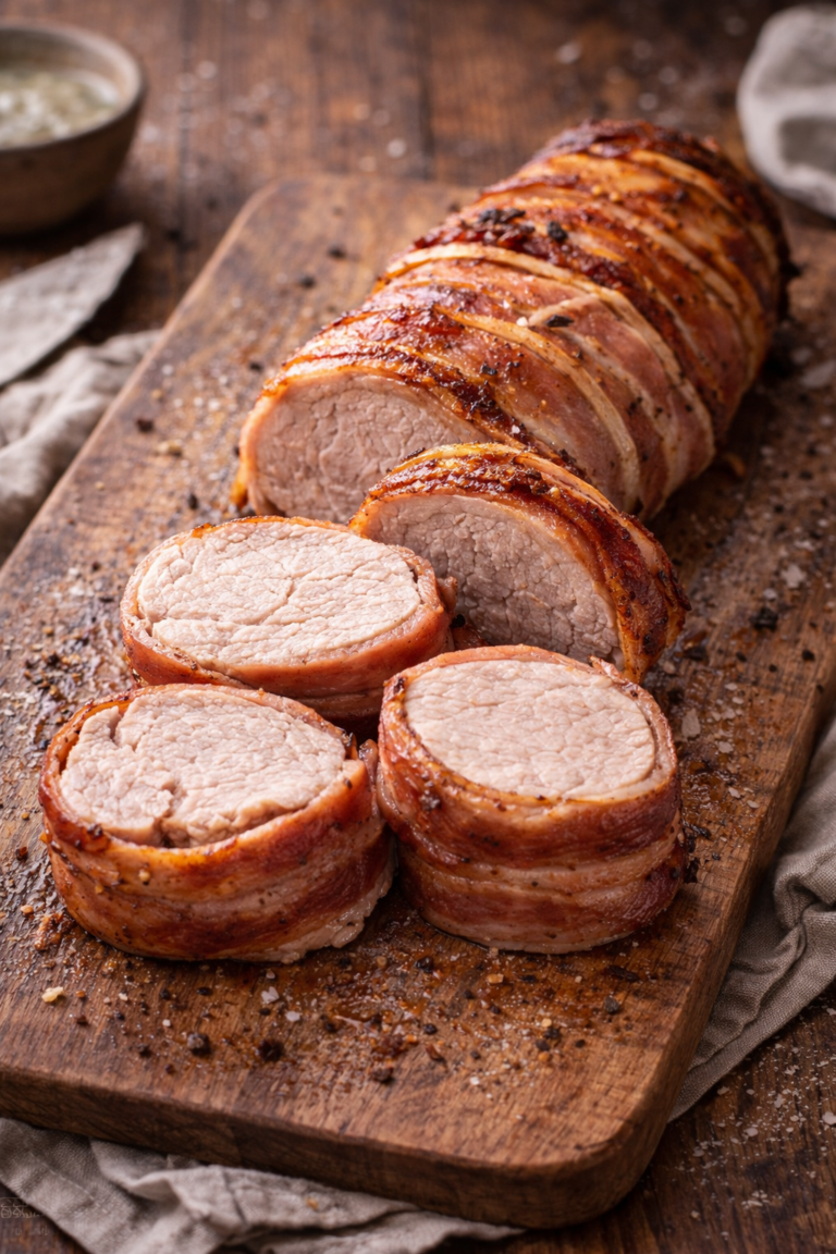 Schweinefilet im Speckmantel