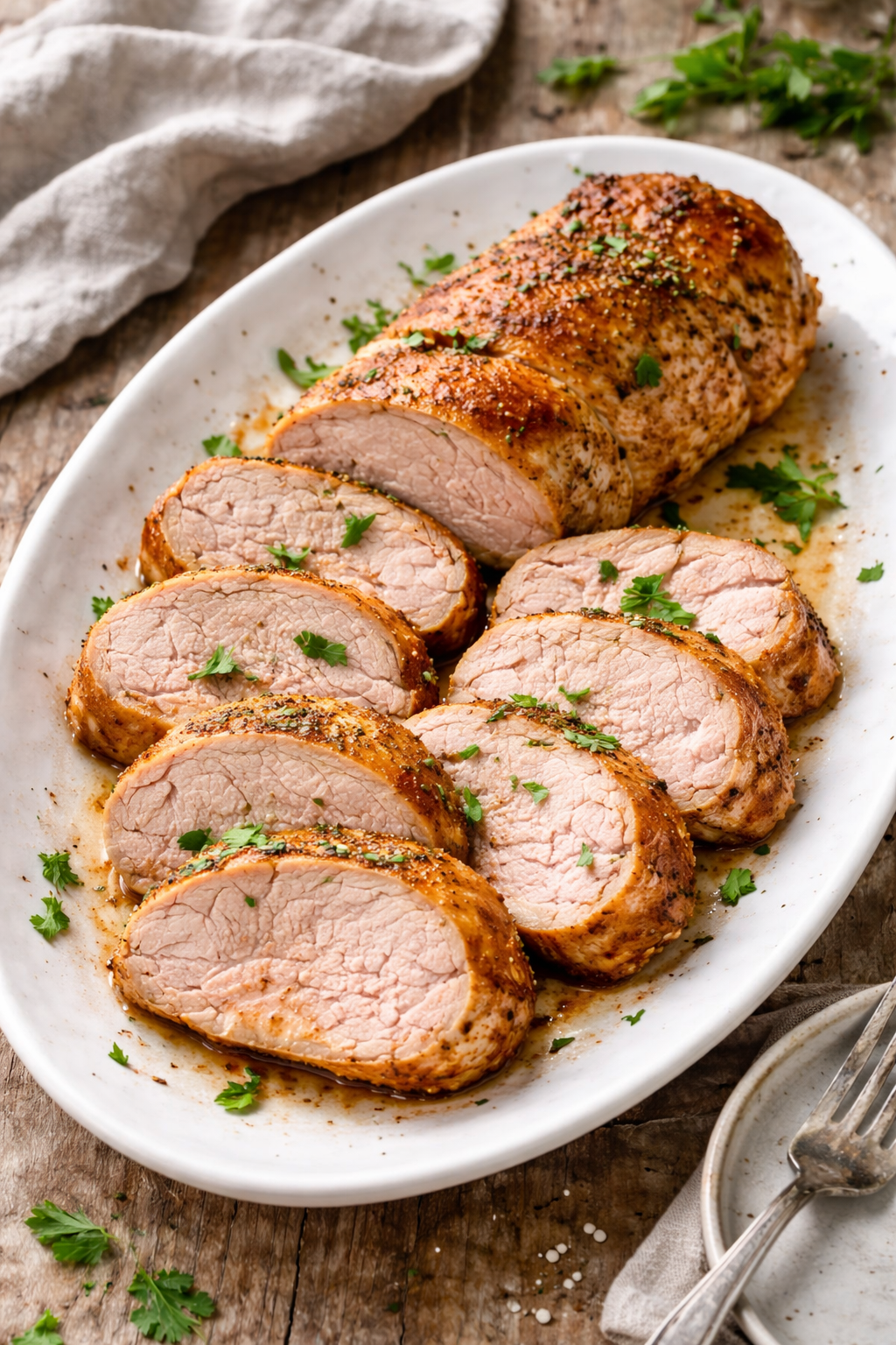 Schweinefilet aus dem Airfryer