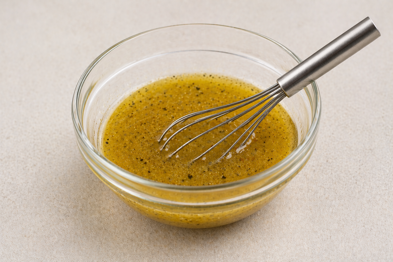 Essig-Öl-Dressing – klassisch & einfach 2 Essig-Öl-Dressing