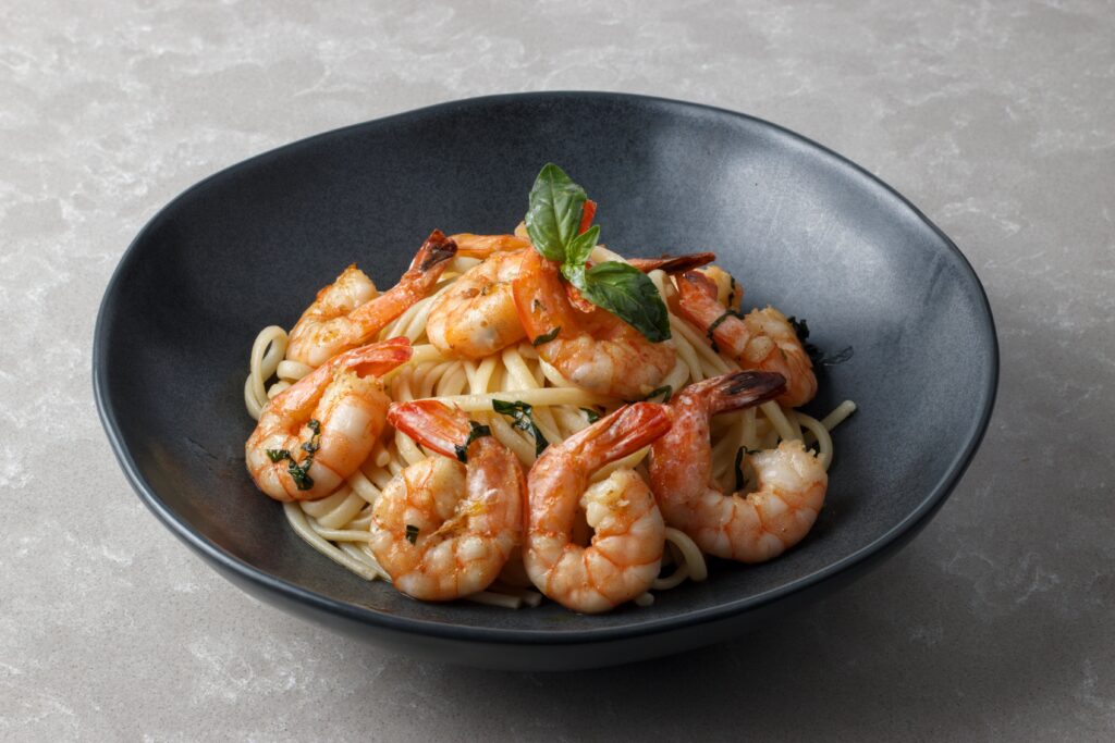 Kalbsschnitzel in Marsala-Sauce – zart & aromatisch 7 Cremige Zitronen-Garnelen-Nudeln mit Parmesan – schnell gemacht und perfekt für alle Pasta-Liebhaber.